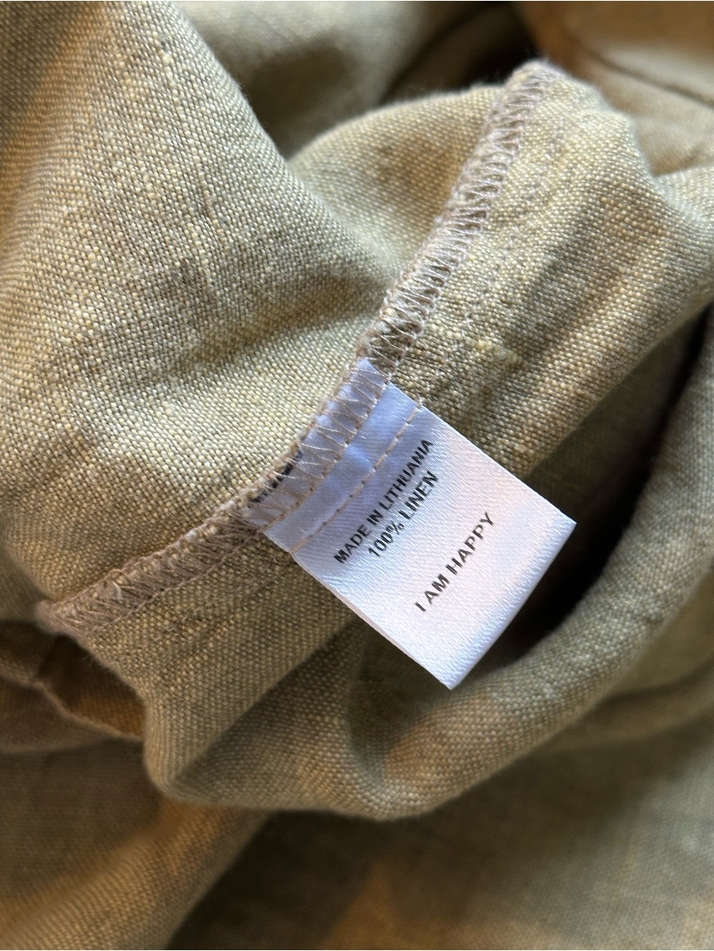 Flax 100% Linen Shift Dress - Picture 4 of 4